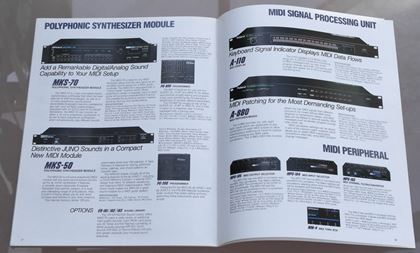 Roland-Keyboards Vol 10, Newslink 87 etc.